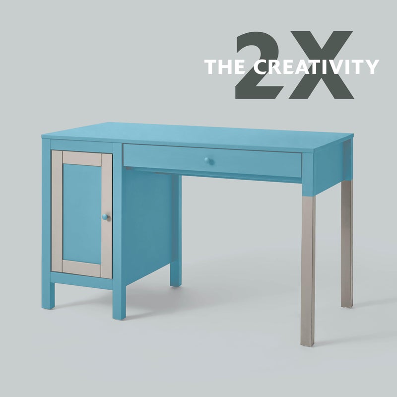 Rust-Oleum 334088 Painter's Touch 2X Ultra Cover Spray Paint, 12 oz, Satin French Blue - Image 4