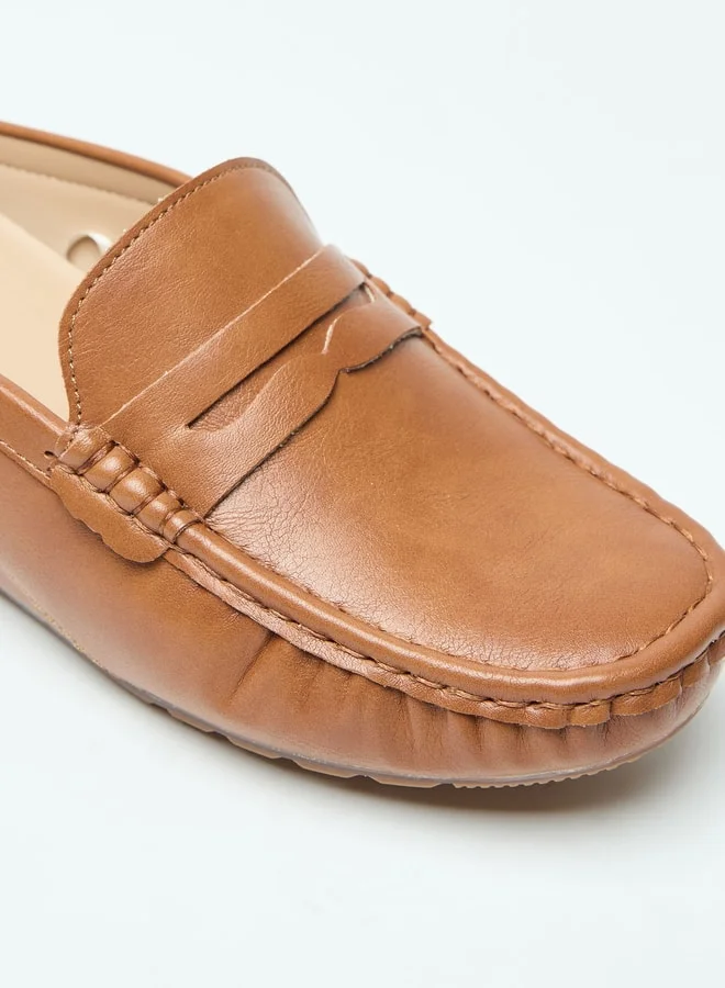Flora Bella By Shoexpress Slip-On Loafers with Wedge Heels