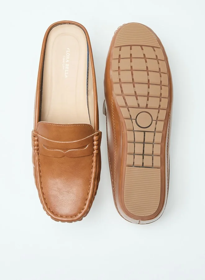Flora Bella By Shoexpress Slip-On Loafers with Wedge Heels