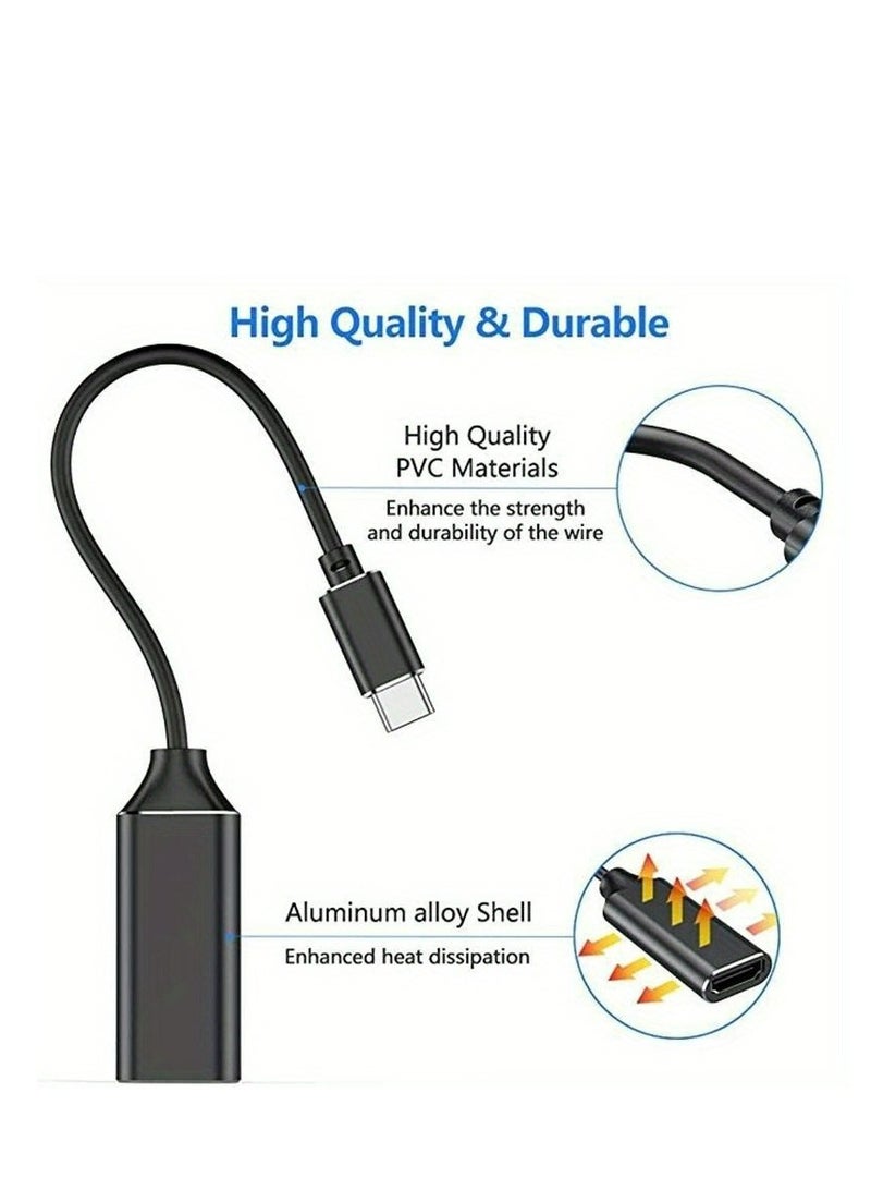 1pc 4K USB-C to HDTV Adapter - Stream High-Quality Video and Audio from Your Type-C Device  - Image 4