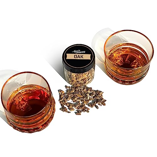 Aged & Charred 400 Cocktail Smoker Wood Chips - Variety Flavors Big Pack - Apple, Hickory, Oak, Cherry - Whiskey Smoker Wood Chips for Bourbon, Rum & Cocktail Smoker Kits - Image 5