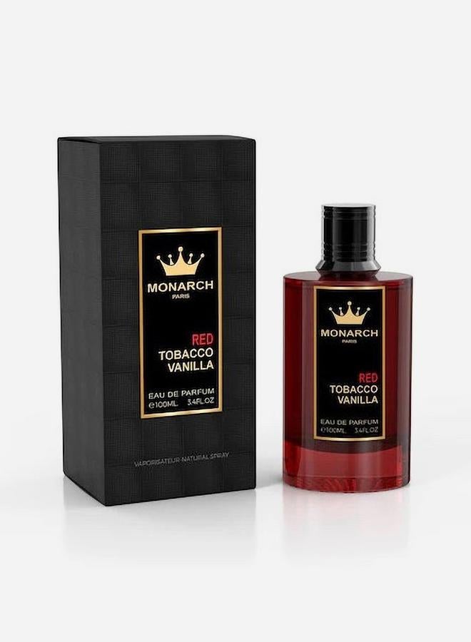 emper Monarch Paris Red Tobacco Vanilla Eau De Parfum, 100ml