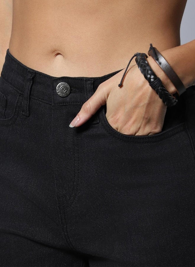 هاي ستار جينز أسود نسائي - Image 5