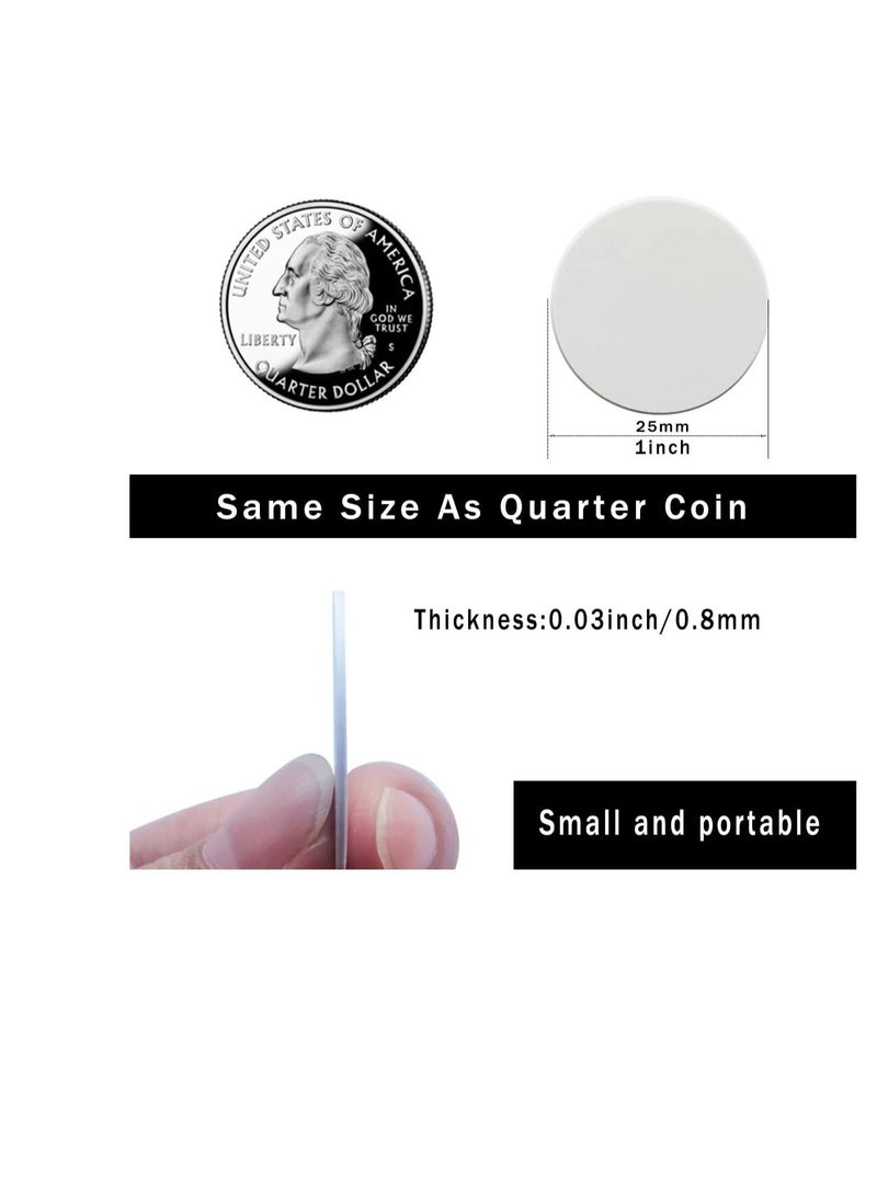 althiqahkey - NFC 215 Coin Card,NTAG 215 Coin Tags Compatible with TagMo Amiibo and All NFC Phone and Devices,504 Bytes Memory,Round 25mm.20 pieces - Image 1