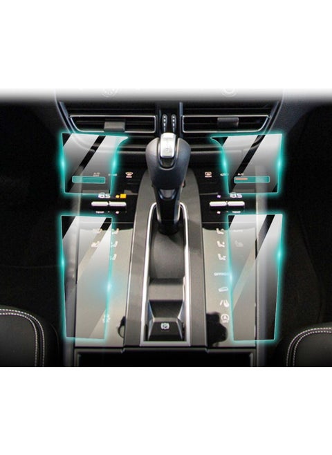 Porsche 2022-2024 Macan Center Console Protector Set (4x) 9h Proactive Screen Protector