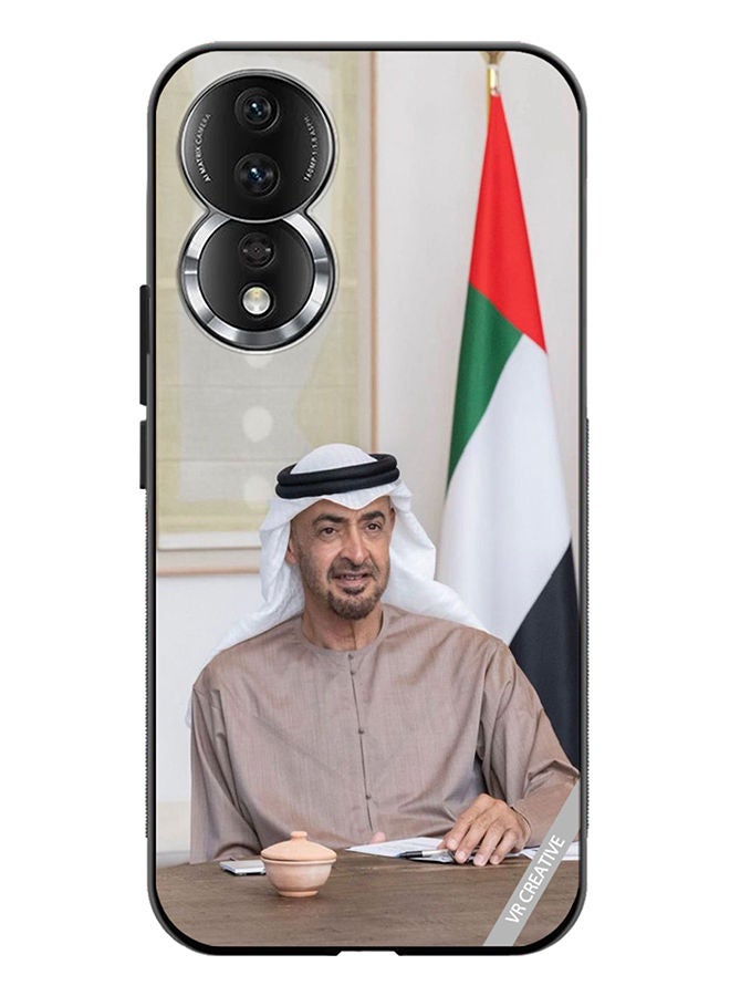 VR CREATIVE Protective Case Cover For Honor 80 Sheikh Mohamed Bin Zayed Al Nahyan Design Multicolour - Image 1