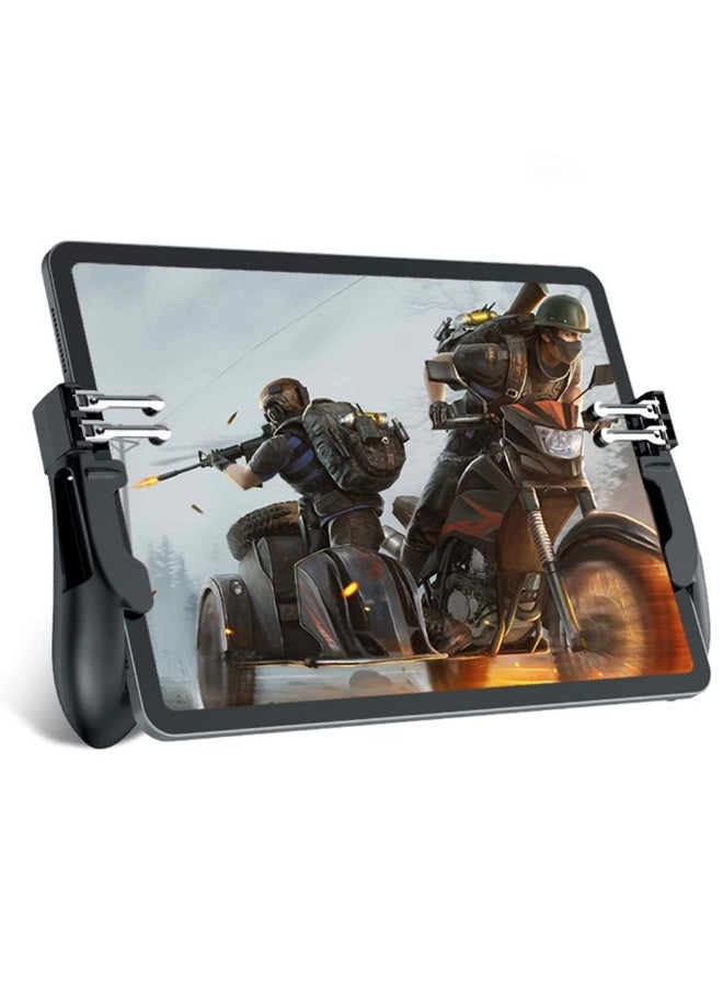 Generic Mobile Game Controller for iPad/Tablet  Semiconductor Cooling Gamepad Six Finger Gamepad Aim Button Gamepad for PUBG Fortnite Knives Out Call of Duty  - Image 1