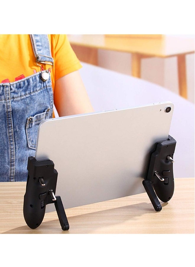 Generic Mobile Game Controller for iPad/Tablet  Semiconductor Cooling Gamepad Six Finger Gamepad Aim Button Gamepad for PUBG Fortnite Knives Out Call of Duty  - Image 5