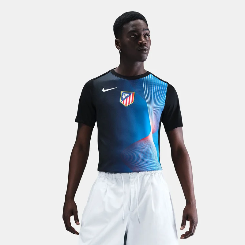 نايكي قميص أتلتيكو مدريد الأكاديمي الاحترافي الثالث قبل المباراة لكرة القدم للرجال