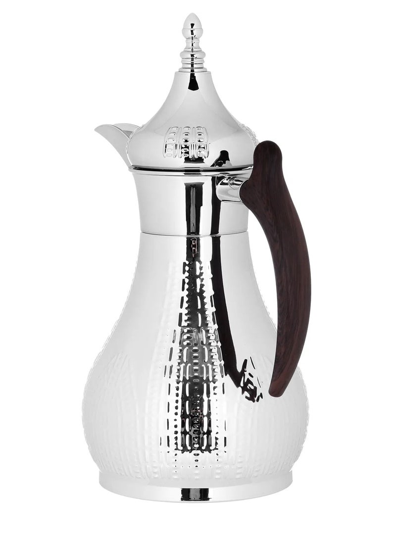 السيف غاليري طقم ترامس هيلة السيف غاليري، 1.2/1.2 لتر، قطعتين، حافظة داخلية استيل، هيكل خارجي استيل - فضي بني - Image 5