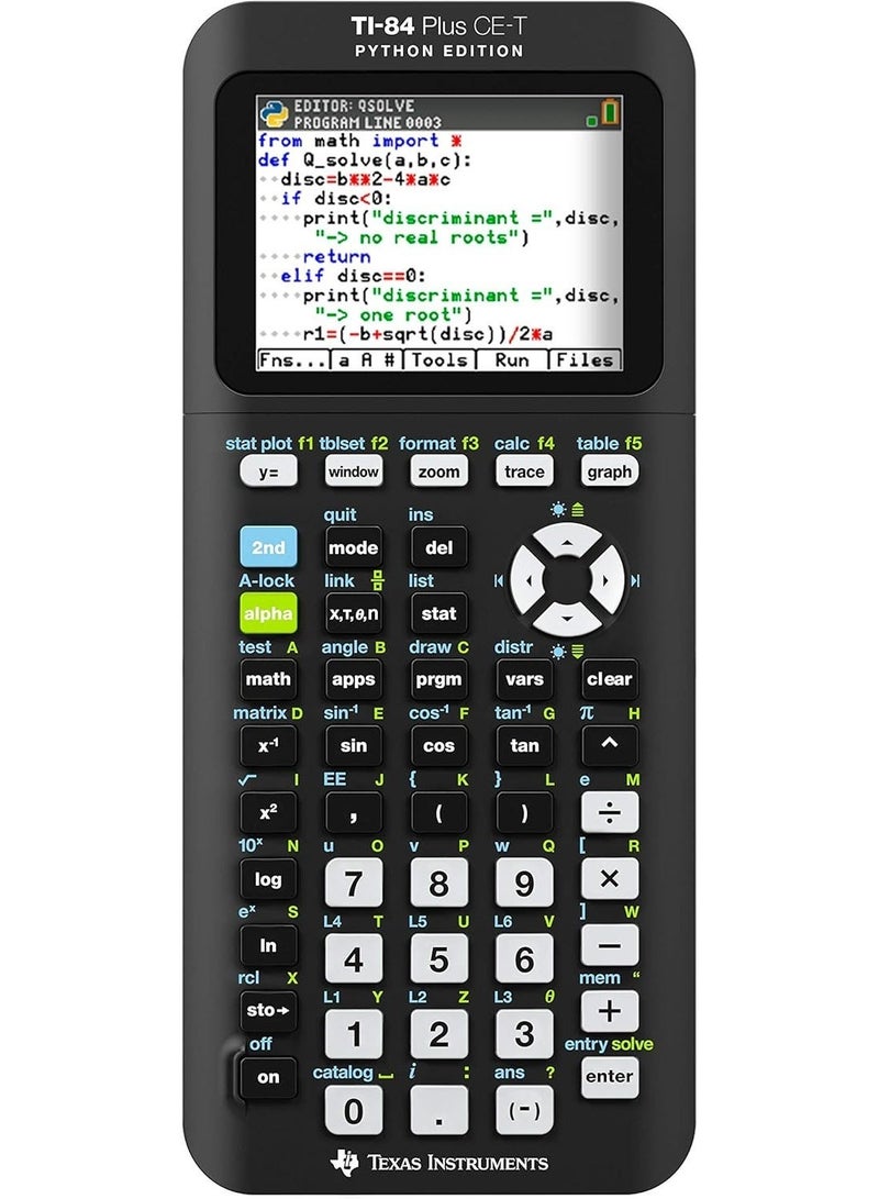 Texas Instruments TI-84 Plus CE-T Python Edition Graphing Calculator - Image 1