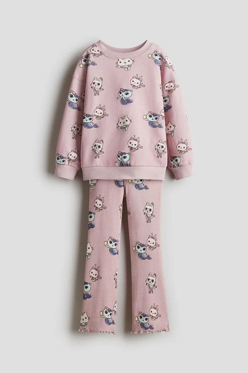 H&M 2-piece sweatshirt and leggings set