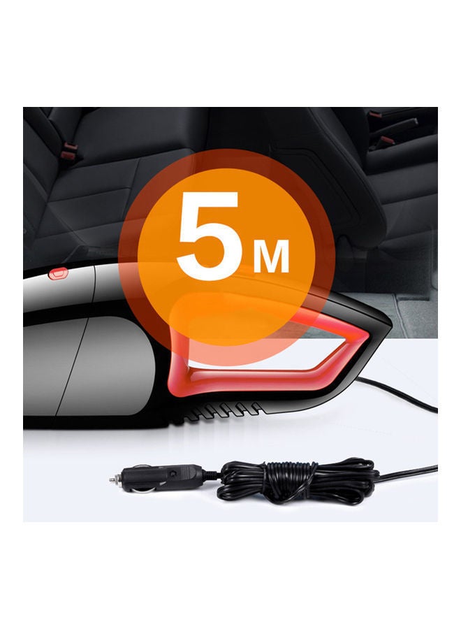 نيبمينينت مكنسة كهربائية محمولة باليد للسيارة بقوة شفط عالية بقدرة 120 وات قابلة للنقل والتجفيف بجهد 12 فولت - Image 2