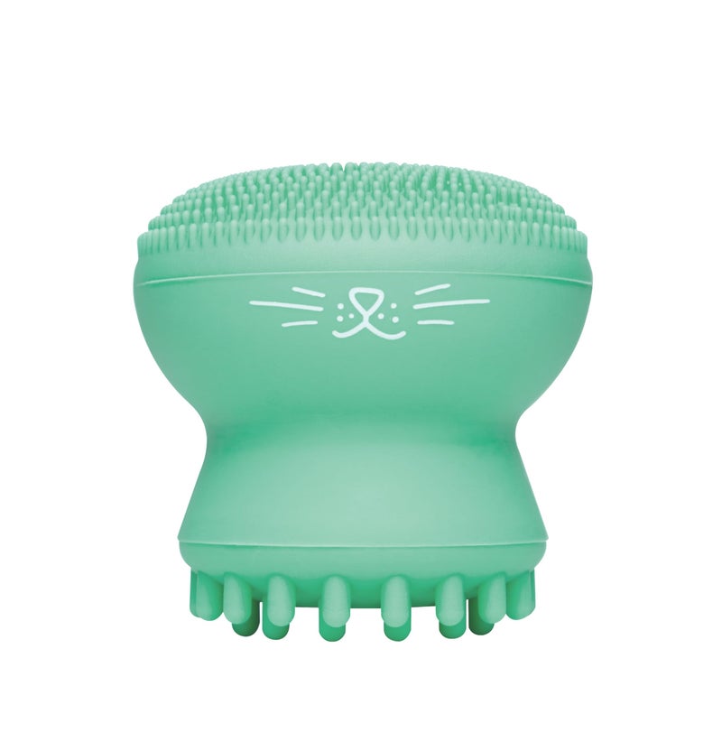 I Dew Care Cleansing Tool - Pawfect Face Scrubber | 3-in-1 Cute Silicone Pore Cleanser, Exfoliator, and Massager with Sponge - Image 1