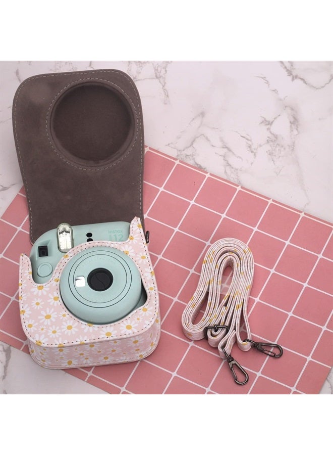 Frankmate Protective Case Compatible with Fujifilm Instax Mini 12 11 9 8 Instant Film Camera with Accessory Pocket and Adjustable Strap - Image 5