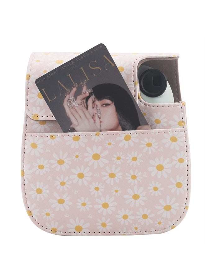 Frankmate Protective Case Compatible with Fujifilm Instax Mini 12 11 9 8 Instant Film Camera with Accessory Pocket and Adjustable Strap - Image 2