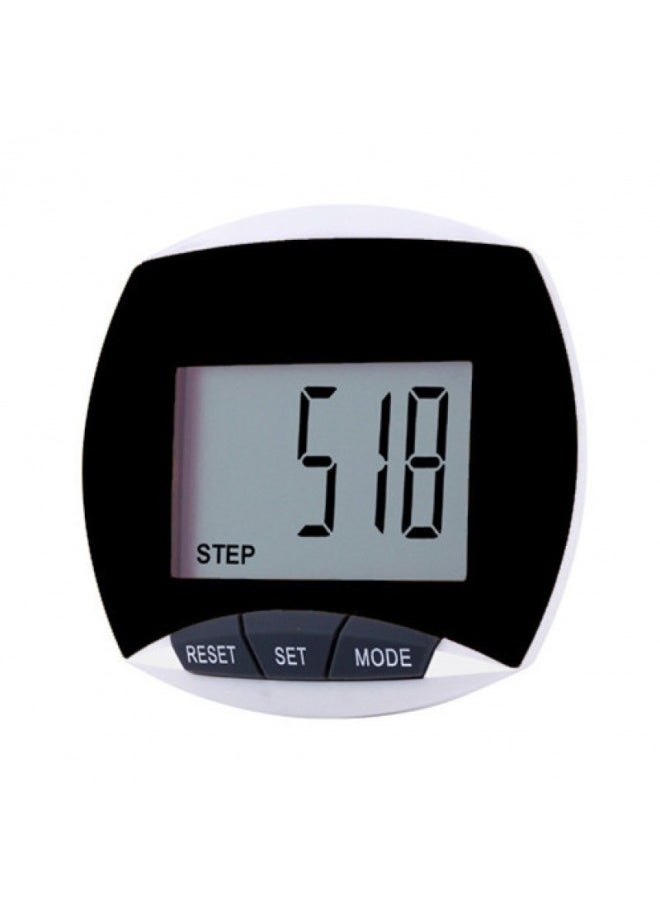 Electronic Pedometer Calorie Multi-function Watch Walking Old Man Running Counter Promotion-Color:Black