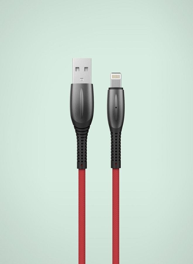 Braided Fabric Data Cable with Led Indictor
