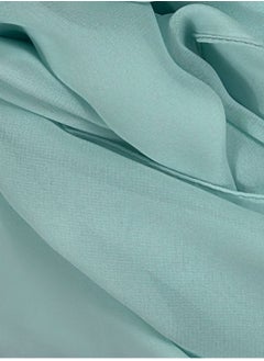 Perfectory PERFECTORY Women Lightweight Solid Chiffon Hijab Shawl Soft Premium Abaya Shawl Wrap Scarves, Long Bridal Hijab Scarf- Baby Blue  - Image 2