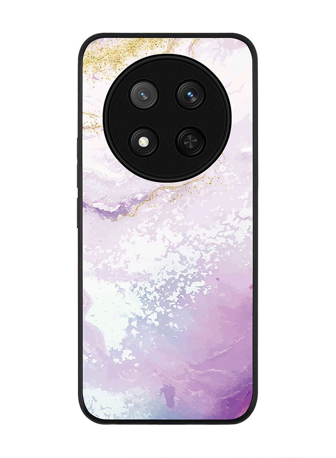 Stylizedd For Honor X9c / Honor Magic7 Lite 5G Case,Slim fit Camera Protection, Shockproof Thin Phone cover  - Marble Print Marine - Image 1