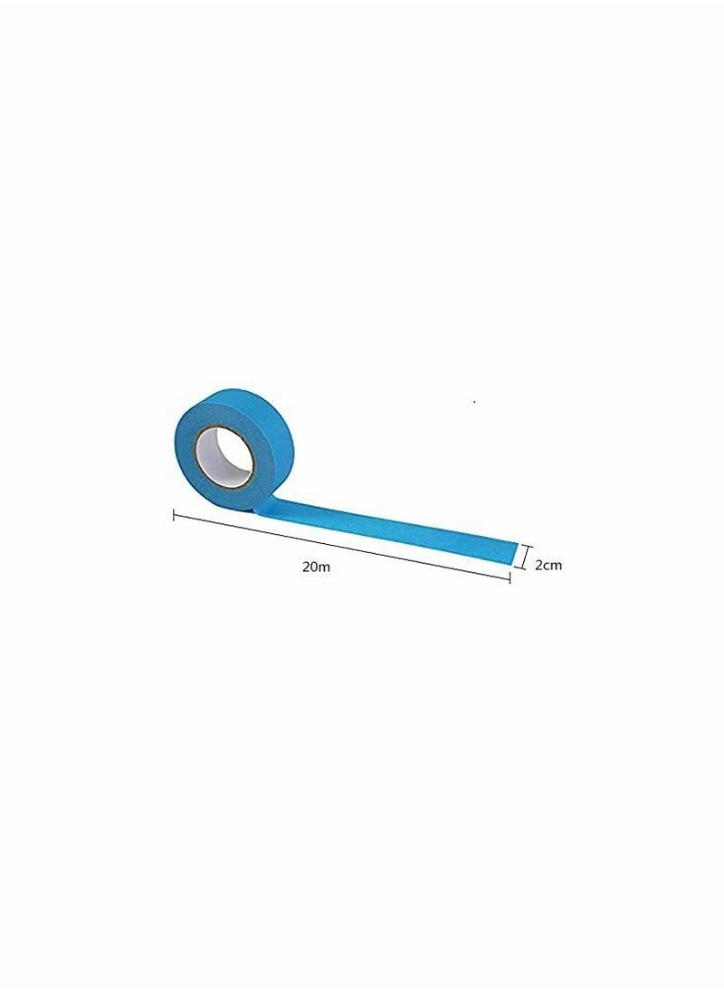 Generic - Color Masking Tape-Color Craft Tape, Painter Tape, Very Suitable For Handicrafts, Labels And Color Coding 6 Rolls X2cmx20m - Image 1