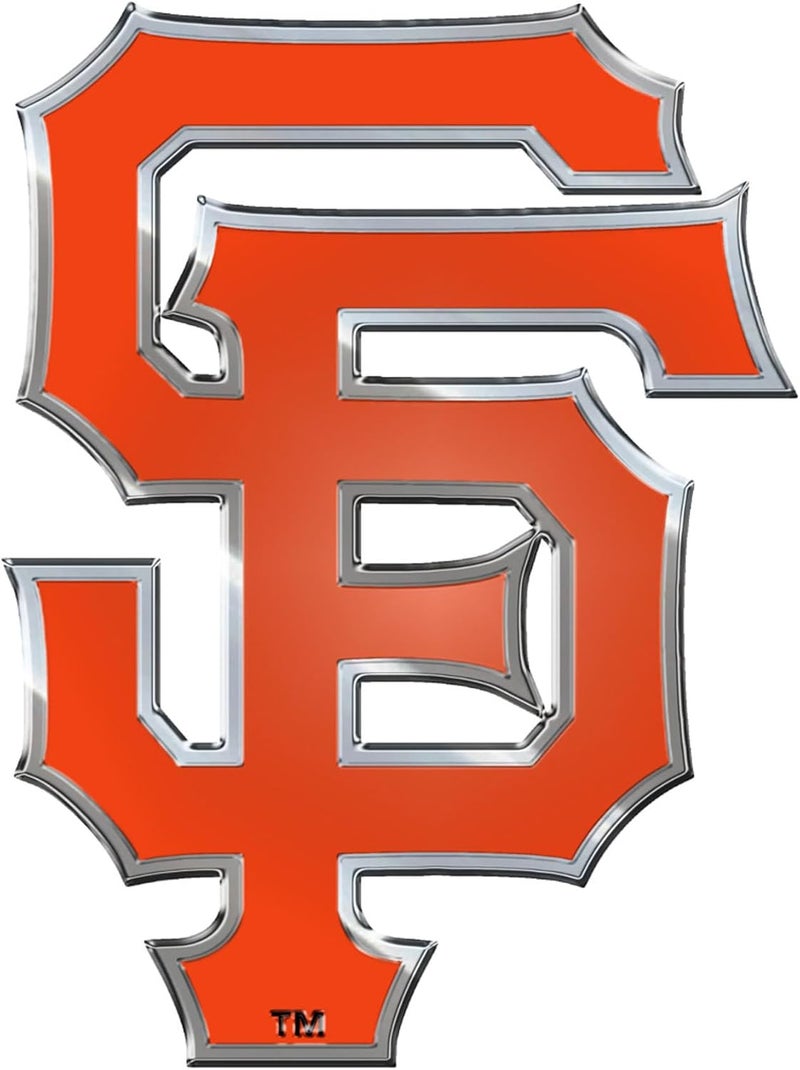 FANMATS FANMATS 60417  MLB  San Francisco Giants Embossed Color Emblem  SF Cap Logo - Image 1