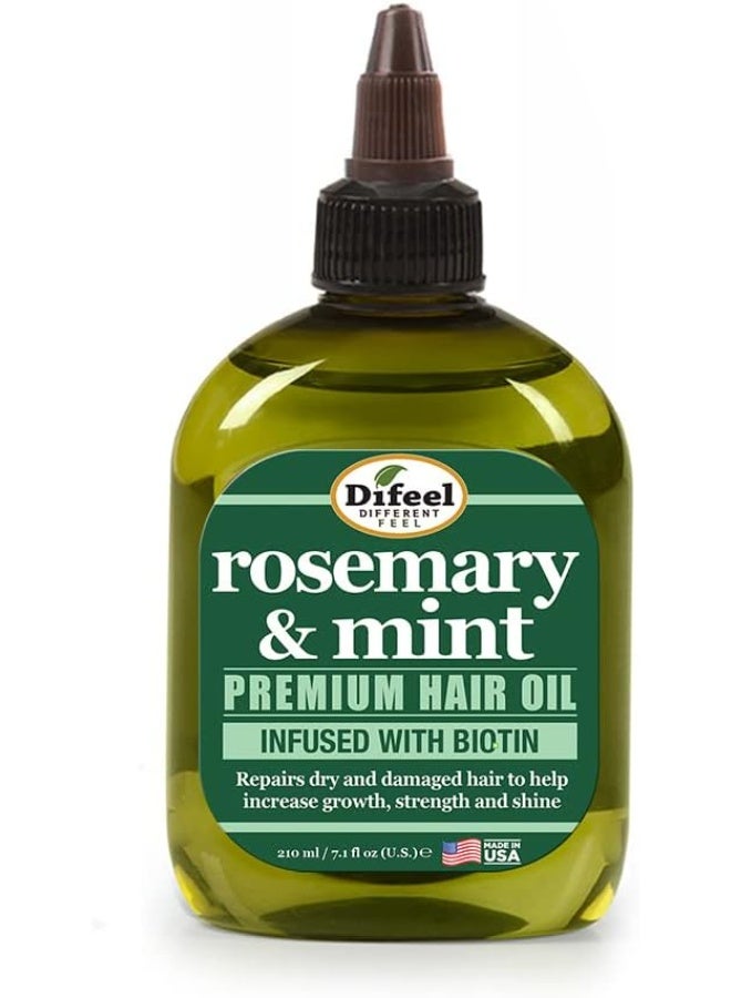 ديفيل زيت شعر فاخر باكليل الجبل والنعناع مع البيوتين من ديفيل - 7.1 اونصة - Image 1