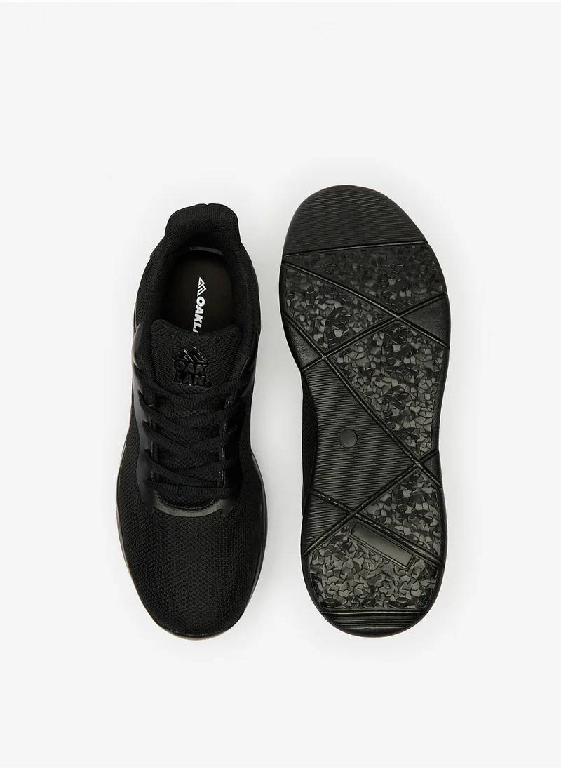 أوكلان Textured Lace Up Womens' Sports Shoes