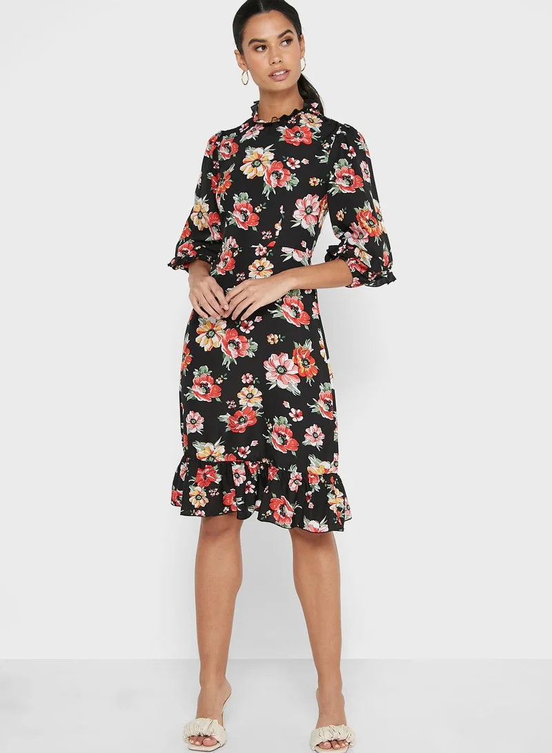 ELLA Floral Print Dress