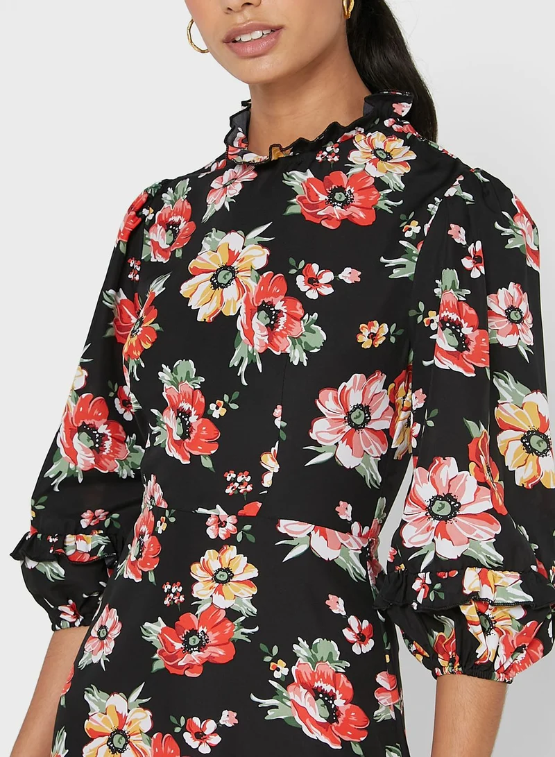 ELLA Floral Print Dress