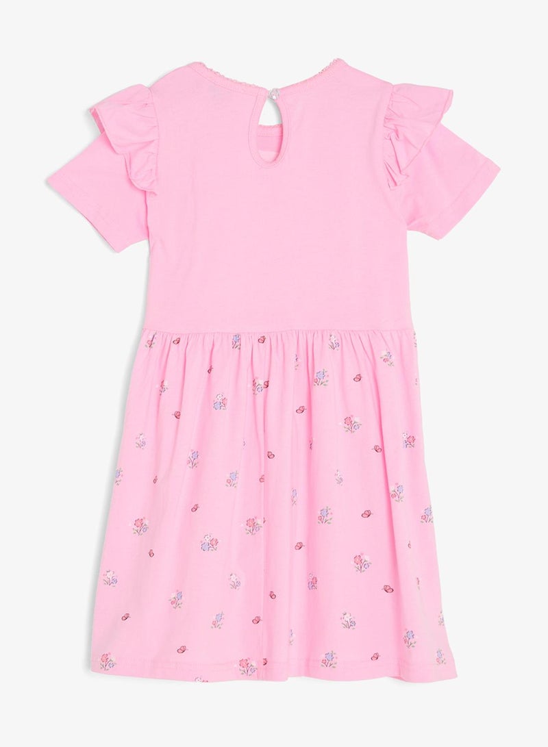 Pinata Cute Bunny Print Summer Dress - Image 3