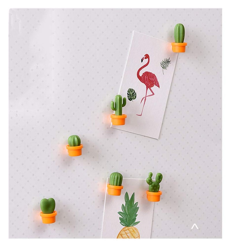 TabEnter Decorative Refrigerator Magnets, Perfect Fridge Magnets for House Office Personal Use (12Pcs Cactus) - Image 3