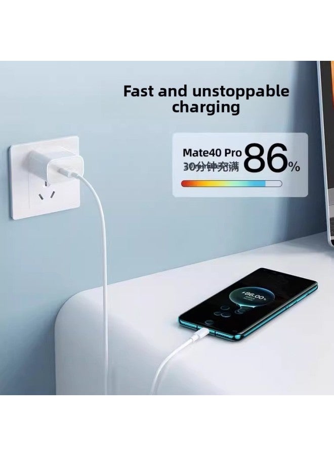 For Huawei 7a Data Line Typec Charging Line Tpyec Flash Charging Mobile Phone Line Mate30 Super Fast Charging P40-Color:7a Super Flash Charge★Two Pack [two-year Warranty]-1m  - Image 2