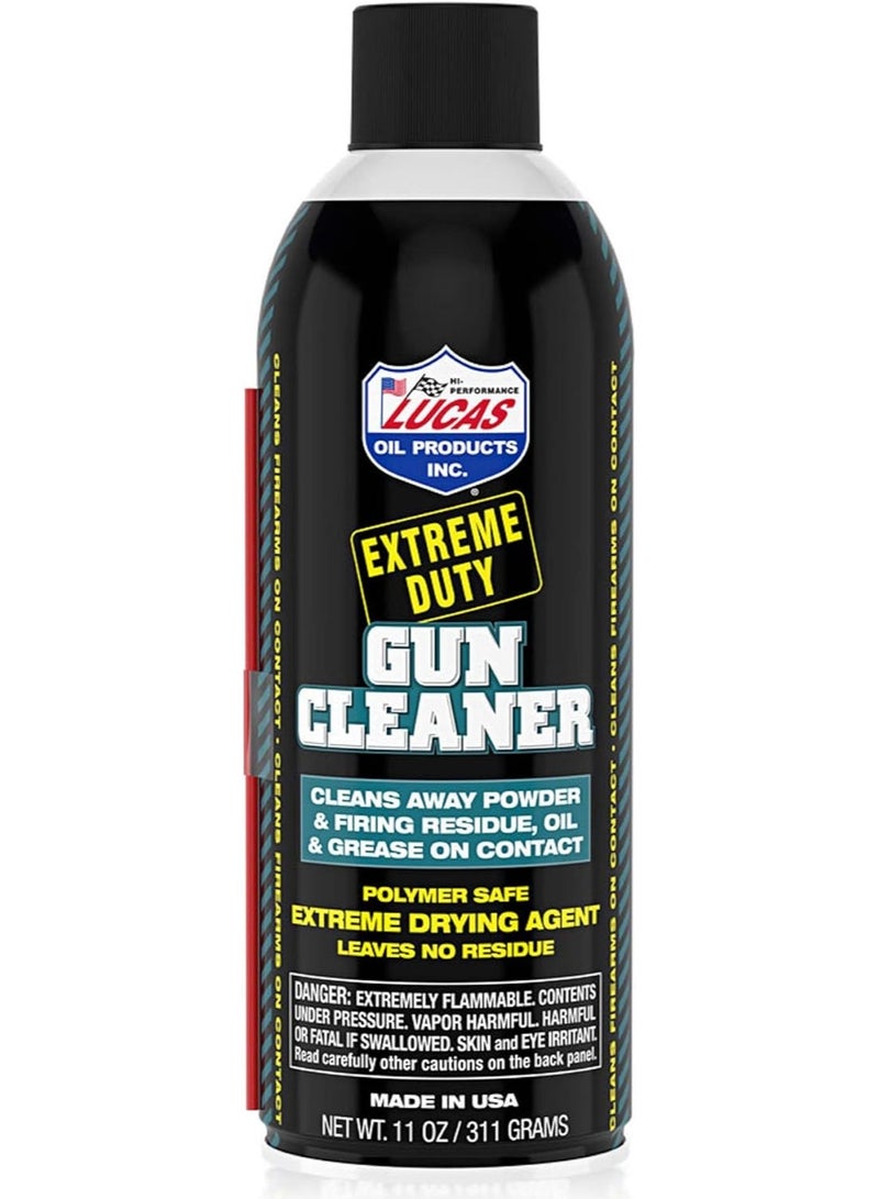 Lucas Oil 10905 Extreme Duty Gun Cleaner - 11 Ounce - Image 1