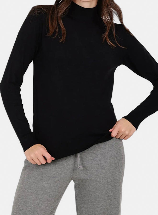Carina Slim Fit High Neck Pullover - Image 1