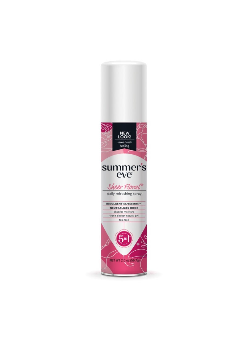 Summer's Eve Summer s Eve Sheer Floral Freshening Spray - Image 1