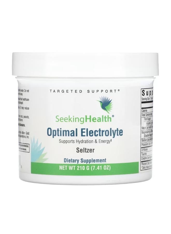 Seeking Health Optimal Electrolyte Seltzer 7.41 oz 210 g - Image 1