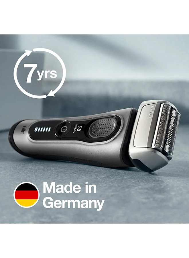BRAUN Wet And Dry Shaver Series 8 With 5-In-1 Smart Care Center And Travel Case 8467CC