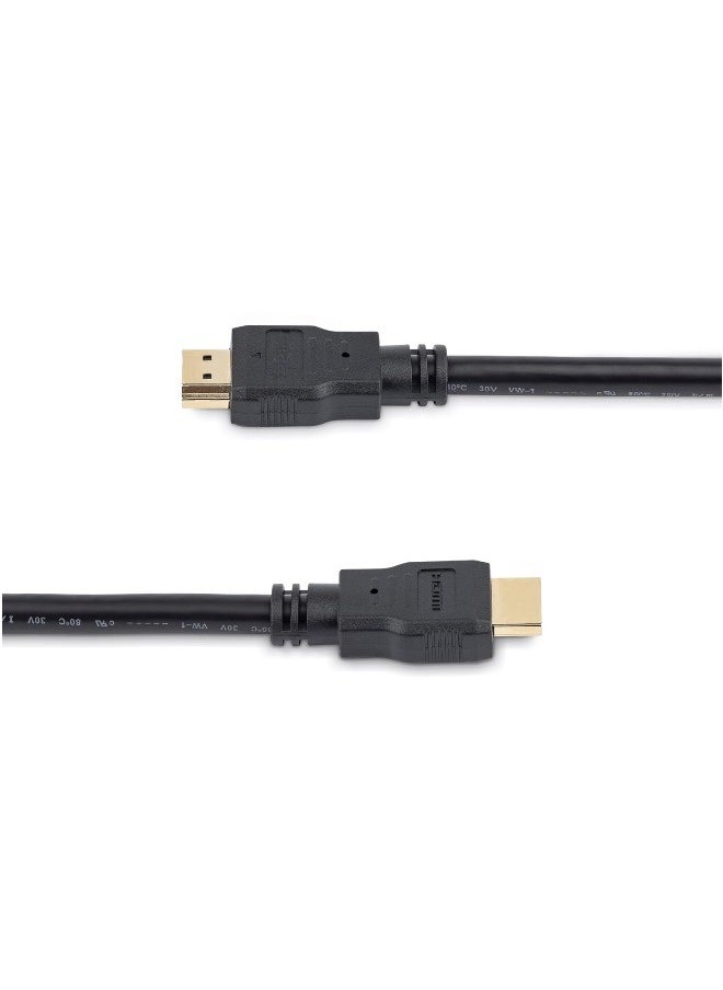 Stargold - HDMI v1.4 cable, 20 meters long, Stargold | High-speed wire with 3D ARC Ethernet | FHD 1080P,1080i,4K PS4 Xbox One Sky HD Laptop TV CCTV | Gold and black plated - Image 1