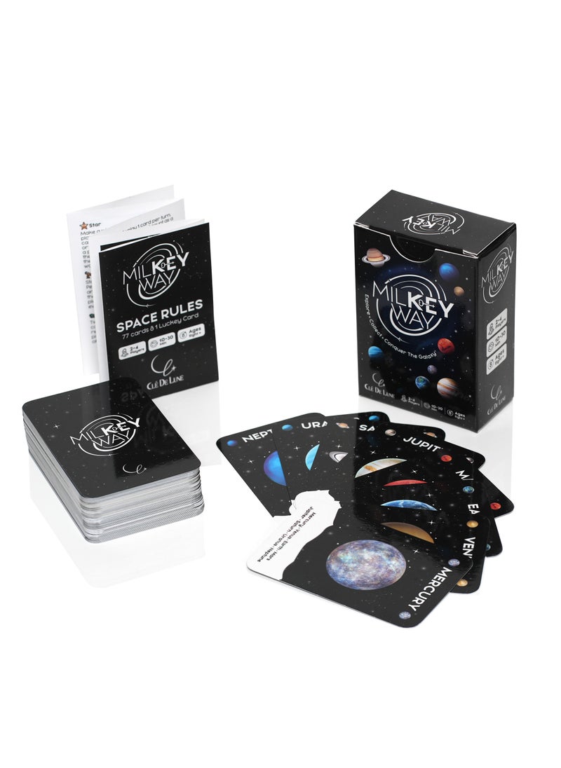 Clé de Lune Milkey Way Card Game  - Image 2