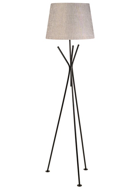 Modern Floor Lamp | Modern And Elegant High Quality Metal Floor Lamp | Color: Black × Grey | Size: 150x40x40 cm