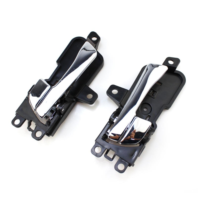 FORLETOR Interior Inside Chrome Door Handle Front and Rear Left Driver Right Passenger Side Fits for 20112015 Hyundai Sonata Replaces 826103S010 826103S010 2Pcs