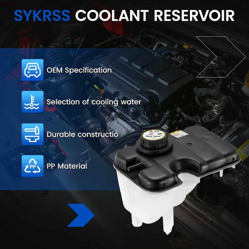 SYKRSS Engine Coolant Reservoir Tank 603-050 for Ford Lincoln Mercury Vehicles - Image 5