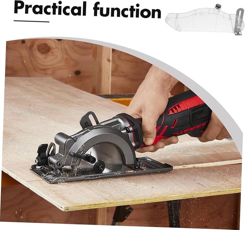 Circular Saw Dust Collection Cover Safety Guard Woodworking Hood - Image 4