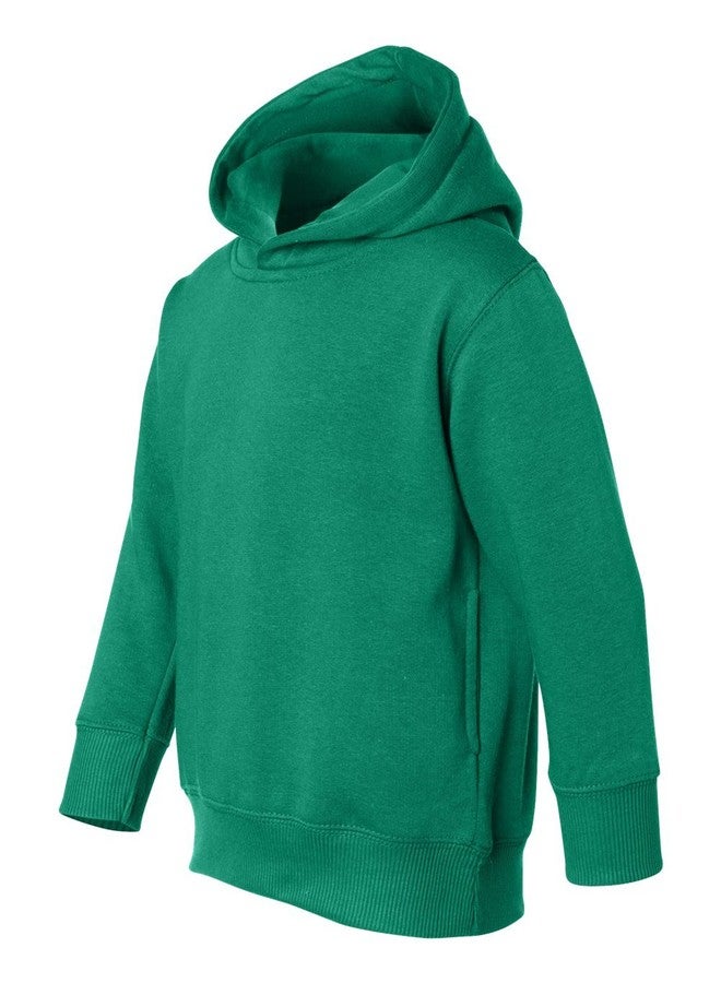 RABBIT SKINS Toddler Pockets Fleece Hooded Sweatshirt, Kelly, 4T - Image 2