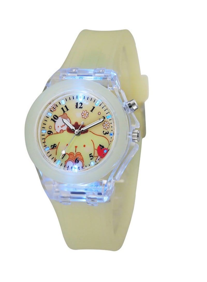 Kids Smartwatches Watch Bracelet Luminous with 3D Cartoon Silicone Children Toddler Wrist Watch Bangle Little Child Toys for Girls Kids 4pcs  - Image 4