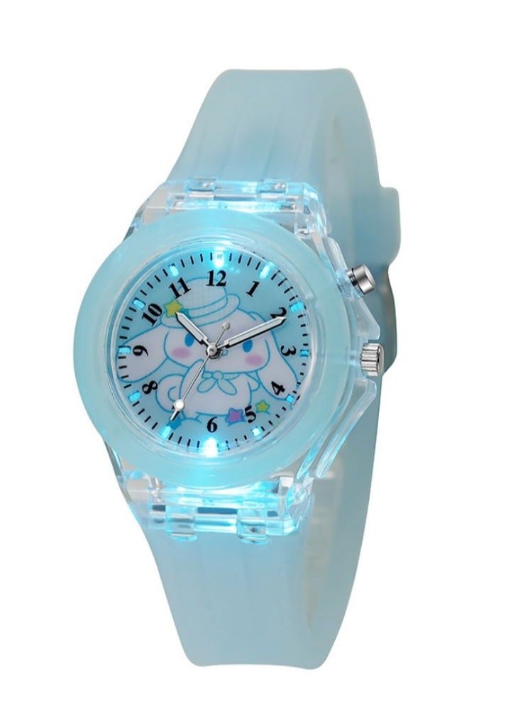 Kids Smartwatches Watch Bracelet Luminous with 3D Cartoon Silicone Children Toddler Wrist Watch Bangle Little Child Toys for Girls Kids 4pcs  - Image 5