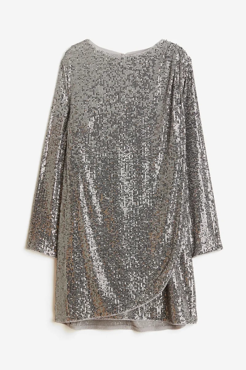 H&M MAMA Before &amp; After sequined nursing dress