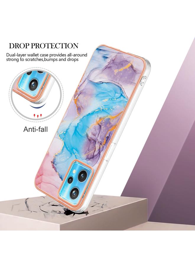 اس-توب جراب لهاتف OPPO Realme 9 Pro 5G، جراب هاتف IMD TPU مطلي بالكهرباء - Image 4