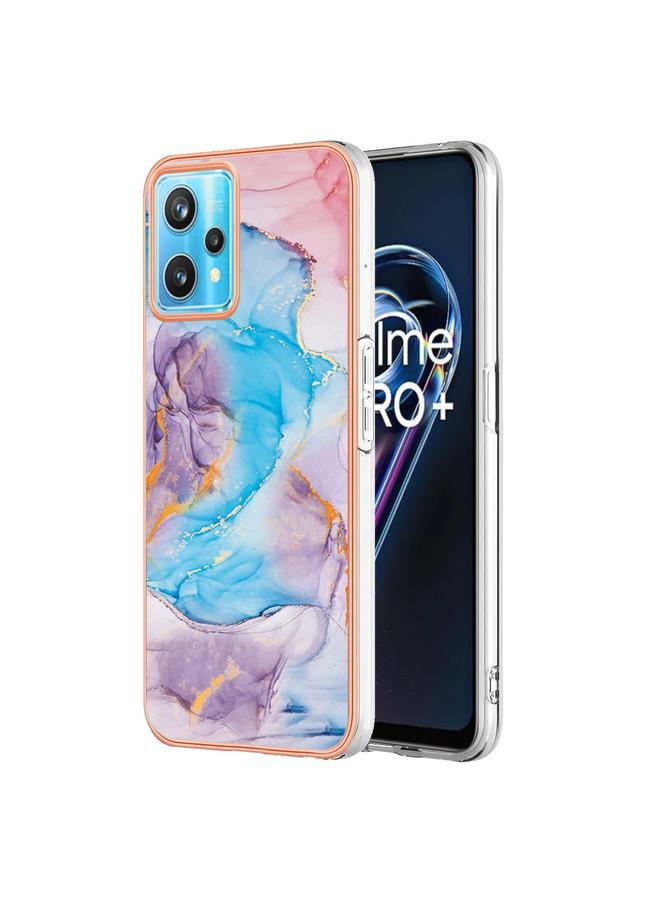 اس-توب جراب لهاتف OPPO Realme 9 Pro 5G، جراب هاتف IMD TPU مطلي بالكهرباء - Image 1